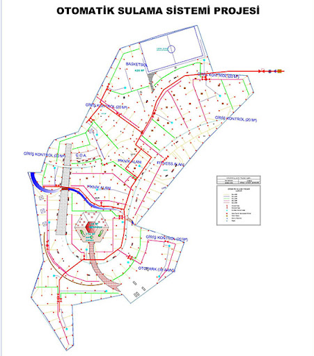 Otomatik Sulama Proje Çizim