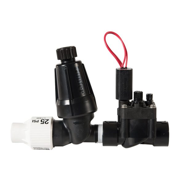 Hunter PCZ-101-40-B Solenoid Vanalı Damlama Kiti   40 psi Basınç Regülasyonu | Filtreli ve Dayanıklı