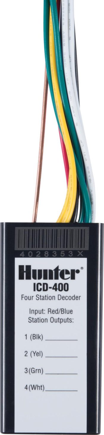 Hunter ICD-400 Dekoder   4 İstasyonlu Profesyonel Kontrol | Dayanıklı