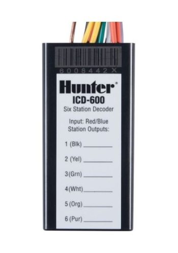 Hunter ICD-600 Dekoder   6 İstasyonlu Profesyonel Kontrol | Dayanıklı