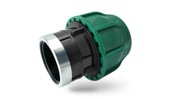 Yeşil Seri Kablin Dişi Adaptör Metal Yüzüklü