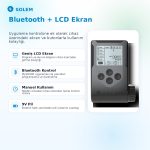 Solem WooBee Bluetooth Ekranlı Pilli Sulama Ünitesi