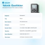 Solem WooBee Bluetooth Ekranlı Pilli Sulama Ünitesi