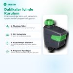 Solem BL-NR Bluetooth Musluk Tipi Sulama Zamanlayıcısı