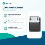 Solem VILLA LCD Ekranlı Wi-Fi & Bluetooth Sulama Ünitesi