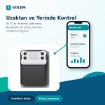 Solem VILLA LCD Ekranlı Wi-Fi & Bluetooth Sulama Ünitesi