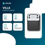 Solem VILLA LCD Ekranlı Wi-Fi & Bluetooth Sulama Ünitesi