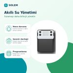 Solem VILLA LCD Ekranlı Wi-Fi & Bluetooth Sulama Ünitesi