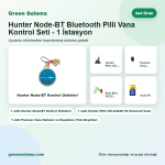 Hunter Node-BT Bluetooth Pilli Vana Kontrol Seti – 1 İstasyon