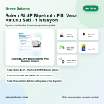 Solem BL-IP Bluetooth Pilli Vana Kutusu Seti - 1 İstasyon - Solem BL-IP Bluetooth pilli vana kutusu seti