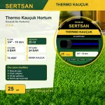 Sertsan Thermo Kauçuk Su Hortumu 3 4 inç 19 mm 25 m Sertsan Bahçe Hortumları ürün görseli