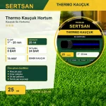 Sertsan Thermo Kauçuk Su Hortumu 1 inç 25 mm 25 m Sertsan Bahçe Hortumları ürün görseli