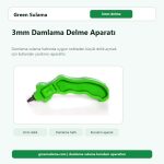 3mm Damlama Delme Aparatı hortum ve bahçe sulama aksesuarı
