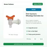 PVC Bidon Musluğu ana ürün görseli