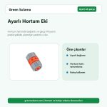 Ayarlı Hortum Eki hortum ve bahçe sulama aksesuarı