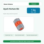 Üzümcü Ayarlı Hortum Eki – 1″ urun gorseli