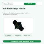 Çift Taraflı Depo Rekoru hortum ve bahçe sulama aksesuarı