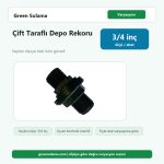 Üzümcü Çift Taraflı Depo Rekoru 3 4" Üzümcü Ek Parçalar ürün görseli