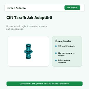 Çift Taraflı Jak Adaptörü 2 cift tarafli jak adaptoru ana gorsel v1