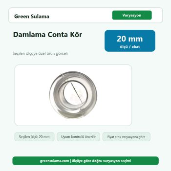 Hekimoğlu Damlama Conta Kör 20 Hekimoğlu Damlama Sulama Sistemleri ürün görseli