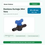 Hekimoğlu Damlama Kurtağzı Mini Vana 20x20 Hekimoğlu Damlama Sulama Sistemleri ürün görseli