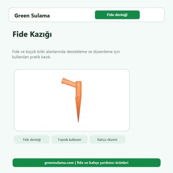 Fide Kazığı hortum ve bahçe sulama aksesuarı