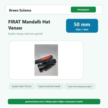 FIRAT Yağmurlama Mandallı Hat Vanası | 50–110 mm – 50 urun gorseli