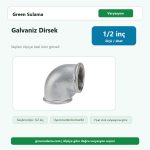 Trakya Galvaniz Dirsek 1 2″ Trakya Galvaniz Fittings Malzemeler ürün görseli