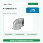 Trakya Galvaniz Dirsek 2" Trakya Galvaniz Fittings Malzemeler ürün görseli