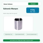 Trakya Galvaniz Manşon – 4″ urun gorseli