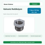 Trakya Galvaniz Redüksiyon 1″ x ½” Trakya Galvaniz Fittings Malzemeler ürün görseli