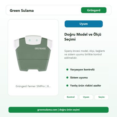 Bayburt Sprinkler Alisveris Rehberi: Rotor mu Sprey mi, Kose Nozul ve Yedek Parca Standardi