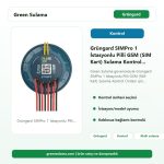 Grüngard SIMPro 1 İstasyonlu Pilli GSM (SIM Kart) Sulama Kontrol Ünitesi Green Sulama ana ürün görseli
