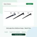 Hekimoğlu Boru Sabitleme Kazığı - Paketli Ürün tüm varyasyon seçenekleri