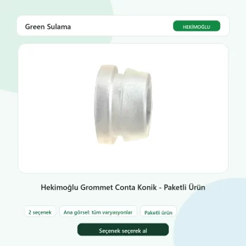 Hekimoğlu Grommet Conta Konik - Paketli Ürün tüm varyasyon seçenekleri
