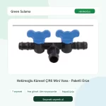 Hekimoğlu Küresel Çiftli Mini Vana - Paketli Ürün tüm varyasyon seçenekleri