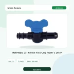 Hekimoğlu 231 Küresel Vana Çıkış Nipelli Ø 20x19 - 100 Adet Paket gerçek katalog ürün görseli