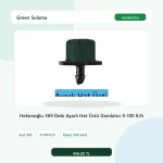 Hekimoğlu 369 Debi Ayarlı Hat Üstü Damlatıcı 0-100 lt/h - 500 Adet Paket gerçek katalog ürün görseli