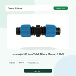 Hekimoğlu 390 Yassı Vidalı Ekleme Manşon Ø 17x17 - 250 Adet Paket gerçek katalog ürün görseli