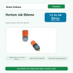 Üzümcü Hortum Jak Ekleme – 1/2″ Jak Ekleme urun gorseli