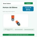 Üzümcü Hortum Jak Ekleme – 3/4″ Jak Ekleme urun gorseli