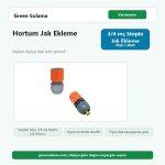 Üzümcü Hortum Jak Ekleme – 3/4″ Stoplu Jak Ekleme urun gorseli
