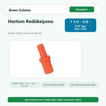Üzümcü Hortum Redüksiyonu – 1 1/2” • 5/8” • 1/2” urun gorseli