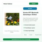 Hunter BTT Bluetooth Zamanlayıcı Ünitesi Green Sulama ana ürün görseli