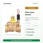 Hunter IBV-201G-FS Pirinç Solenoid Vana