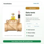Hunter IBV-301G-FS Pirinç Solenoid Vana