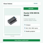 Hunter ICM-800 8 istasyonlu ek modül