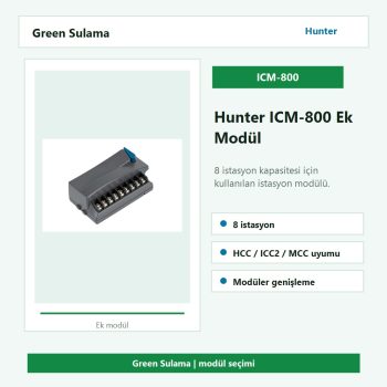 Hunter ICM-800 8 istasyonlu ek modül