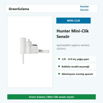 Hunter Mini-Clik ayarlanabilir yağmur sensörü