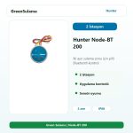 Hunter Node-BT Bluetooth Pilli Kontrol